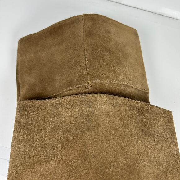 Sole Society Carlie Brown Leather Tall Boots Size 9M - Picture 10 of 13